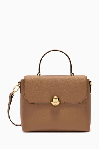Moonlight Top Handle S Bag in Leather