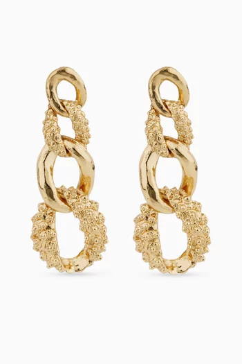 Almara Earrings in Gold-plated Metal