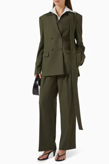 Low-rise Tailored Pants