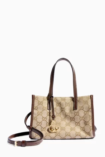 Small Tote Bag in GG Canvas
