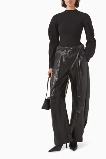 Long-sleeve Bodysuit in Cotton