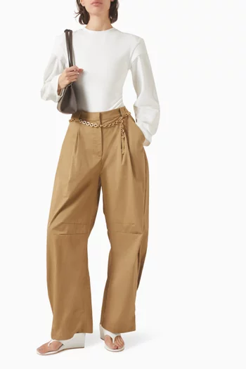 Long-sleeve Bodysuit in Cotton