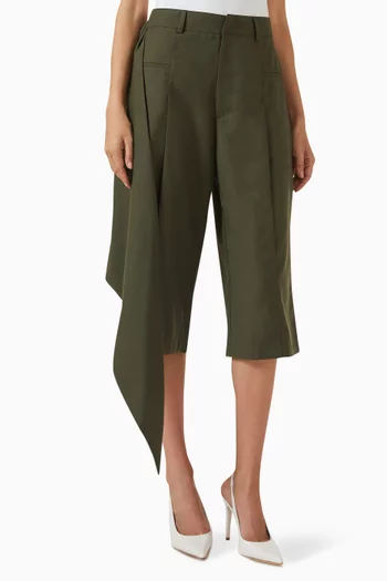 Bermuda Scarf Shorts