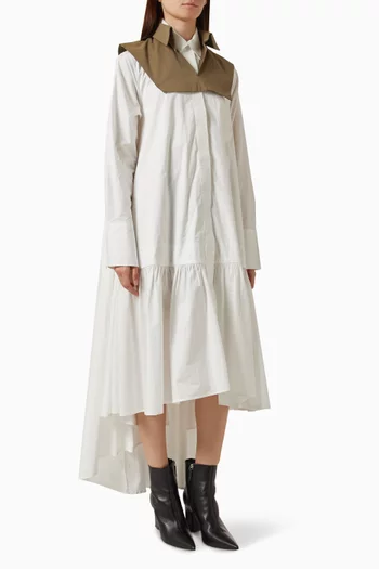 Tatiana Midi Dress in Cotton