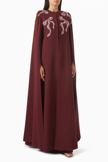 Aura Jacket-style Dress in Crepe