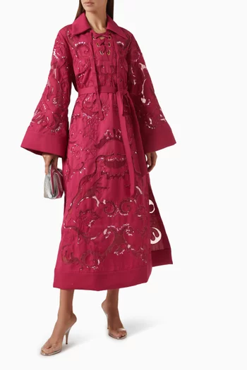 Lace-up Kaftan