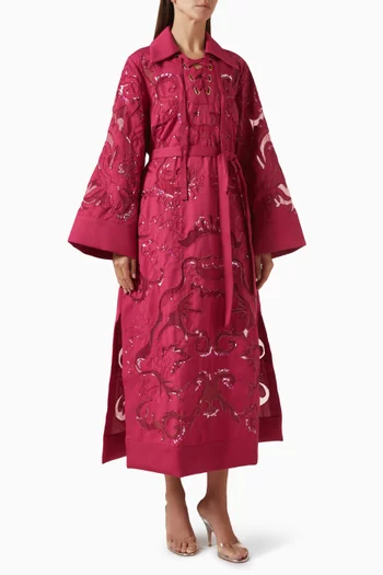 Lace-up Kaftan