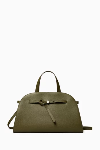 Romy Bauletto Top-handle Bag in Leather