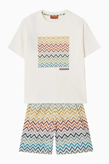 Zig Zag Swim Short