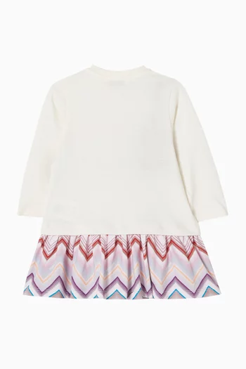 Zigzag Dress in Cotton
