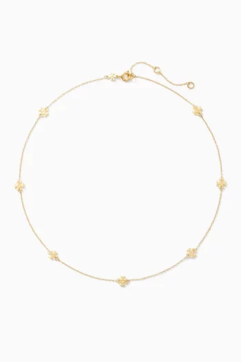 Delicate Icon Necklace in 18k-gold Plated Brass