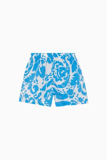 Barocco Shorts in Cotton-poplin