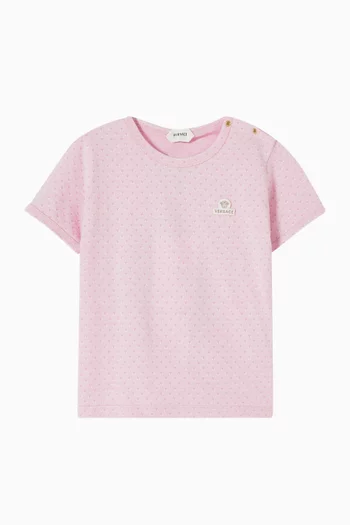 Medusa Patch T-shirt in Pique