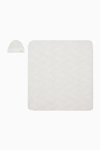 Barocco Blanket & Beanie Set