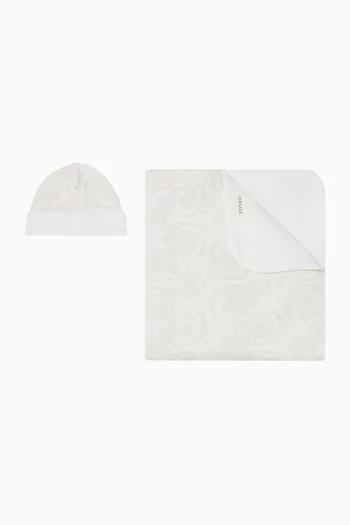 Barocco Blanket & Beanie Set