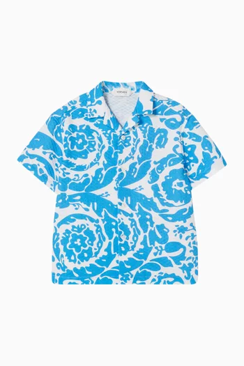 Barocco Shirt in Cotton-poplin
