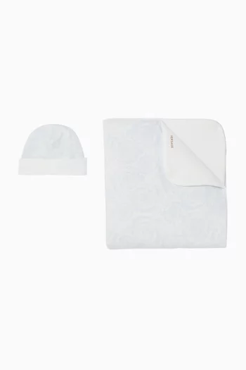 Barocco Blanket & Beanie Set