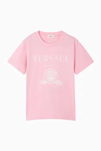 Varsity T-shirt in Cotton Jersey