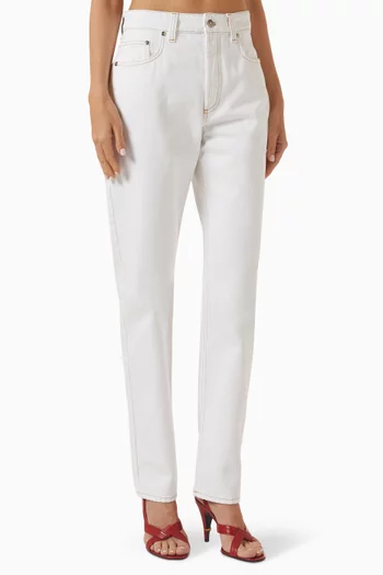 High-rise Jeans in Denim