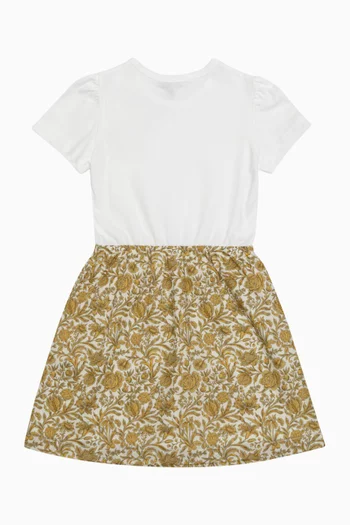 Floral Dress in Cotton