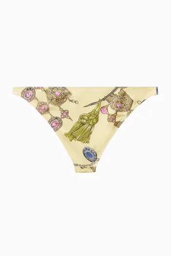 Printed Bikini Briefs
