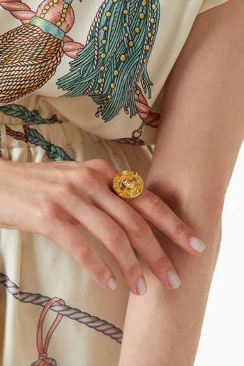 Irradia Ring in Brass