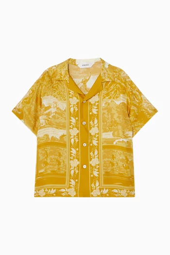 Grotto Shirt in Silk Twill