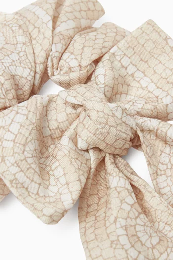 Mosaic Scrunchie in Twill