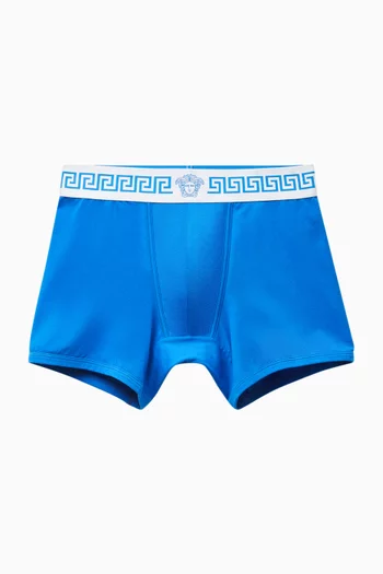 Greca Border Trunks in Jersey