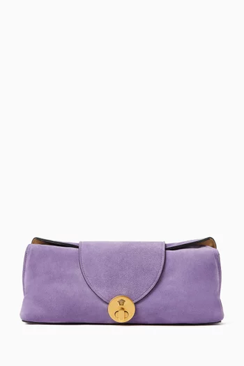 Vivian Clutch in Suede
