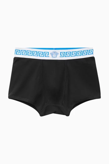 Greca Border Short Trunks in Jersey