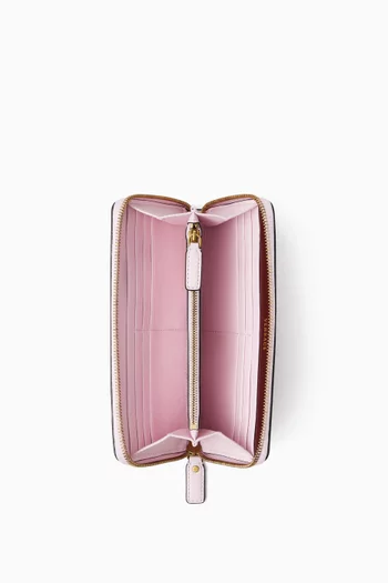 Emblème Wallet in Leather