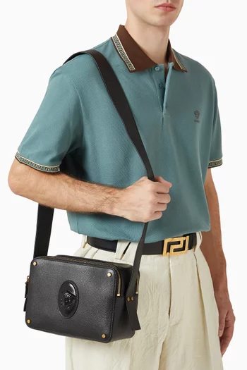 Lou Camera Crossbody Bag in Leather