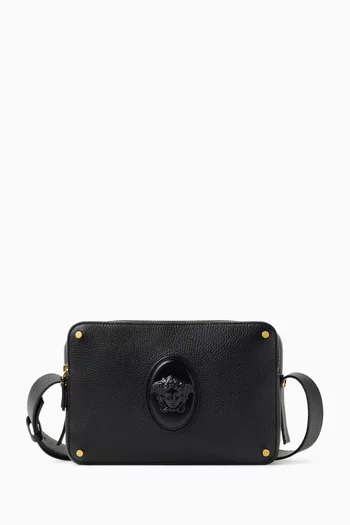 Lou Camera Crossbody Bag in Leather