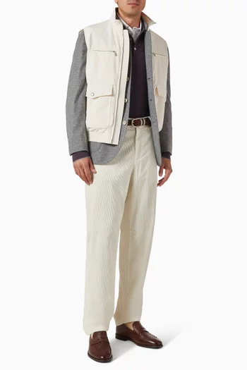 Knit Polo Shirt in Cashmere