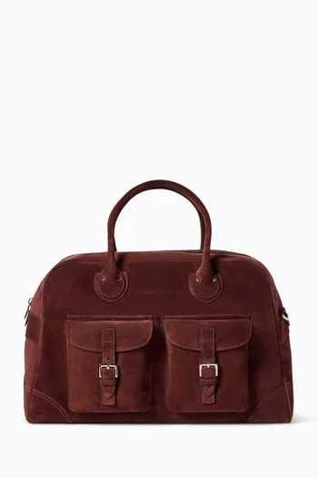 Weekender Bag in Suede