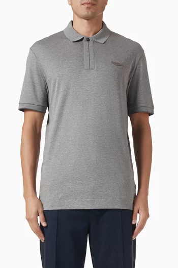 x Aston Martin Polo T-shirt in Cotton