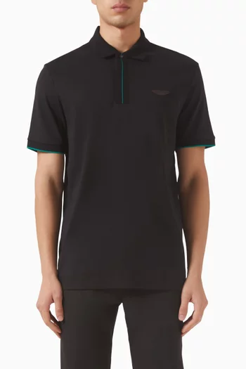 x Aston Martin Polo Shirt in Cotton
