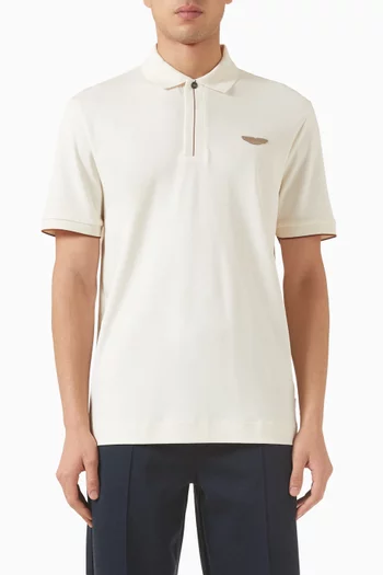 x Aston Martin Polo Shirt in Cotton