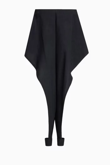 Triangle Pants in Viscose