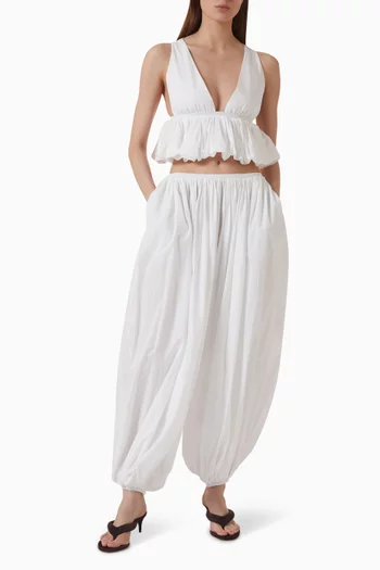 Balloon Openwork Pants