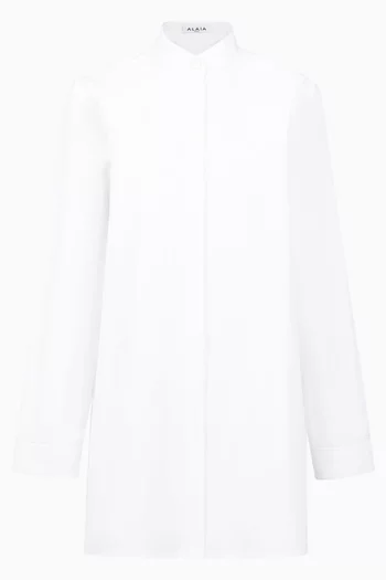 Shirt Set in Cotton-poplin