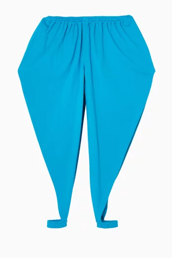 Pointed Pants in Fleece Jersey