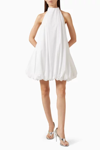 Balloon Dress in Poplin
