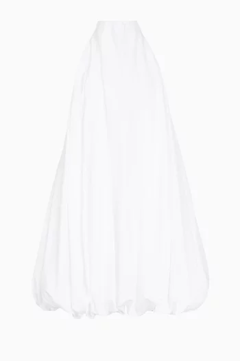 Balloon Dress in Poplin