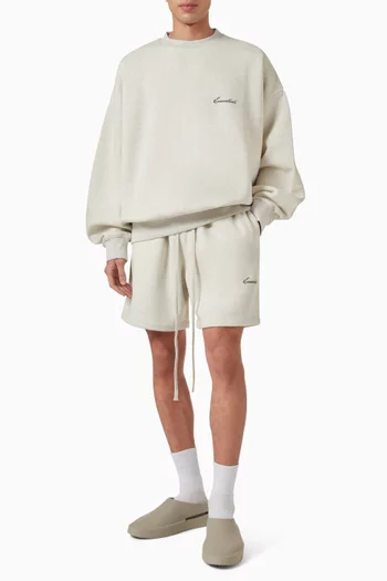 Signature Classic Sweatshorts in Core Fleece