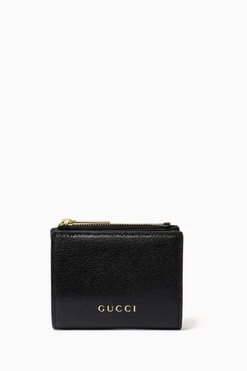 Small Wallet in Grained Leather