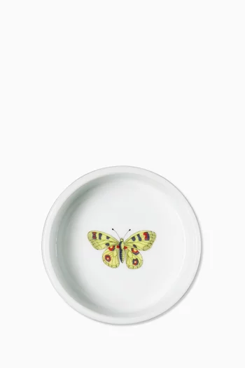 x Ginori 1735 Flora-print Round Box in Porcelain