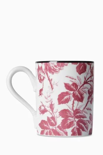 x Ginori 1735 Herbarium-print Mug in Porcelain, 400ml