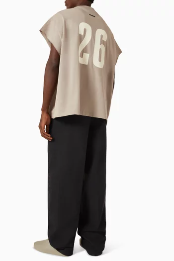 Cut Off 90s T-shirt in Cotton Jersey